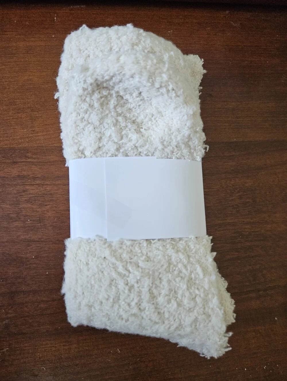 NEW Cream Colored Super Soft Cloud Socks Gold Hearts